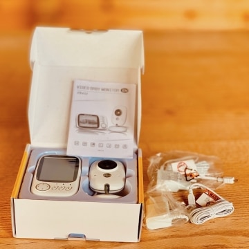 GHB Smart Baby Monitor Video Babyphone Lieferumfang