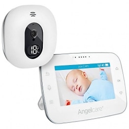 Angelcare A0310-DE0-A1011 Babyphone mit Video-Überwachung AC310-D / 4.3" Display, weiß - 1